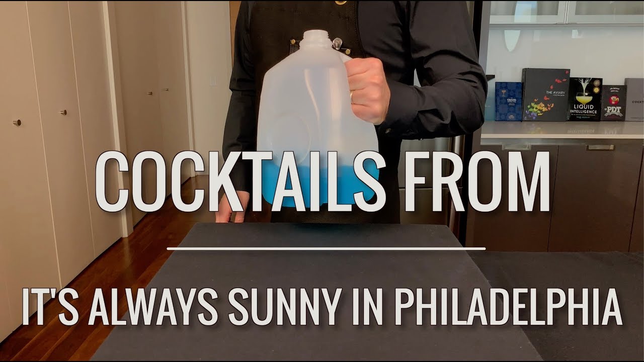 Recreated - Always Sunny in Philadelphia Cocktails
