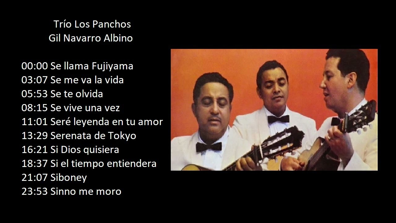 Trio Los Panchos . Gil Navarro Albino. Parte 31