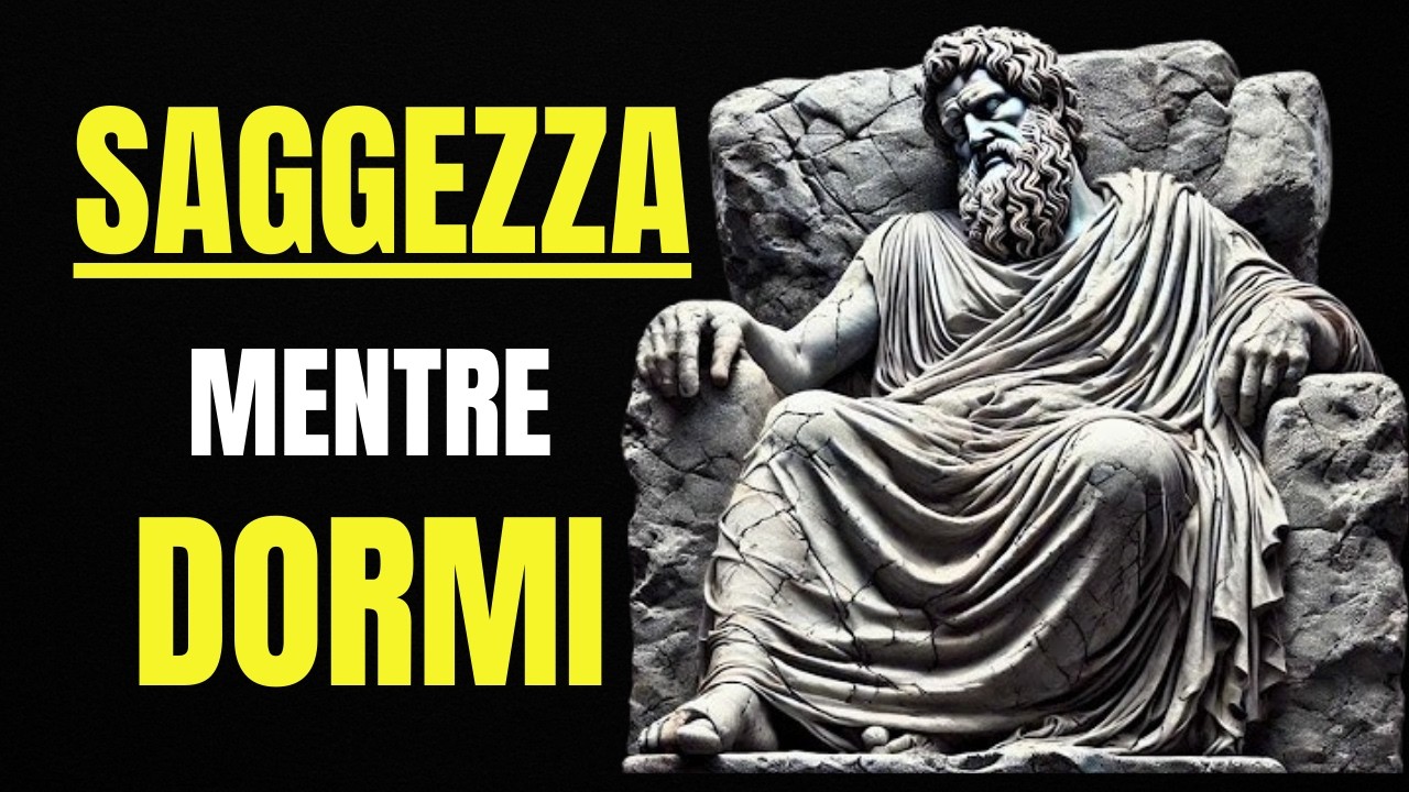 Addormentati con la FILOSOFIA STOICA |  12 Lezioni per MIGLIORARE la tua vita nel SONNO