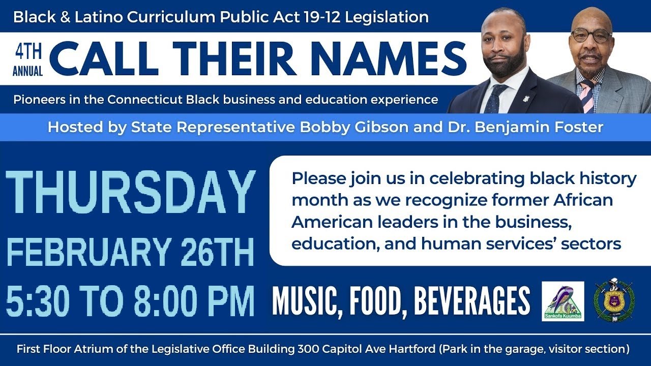 The 4th Annual CALL THEIR NAMES Event - 2/26/2026-ORG