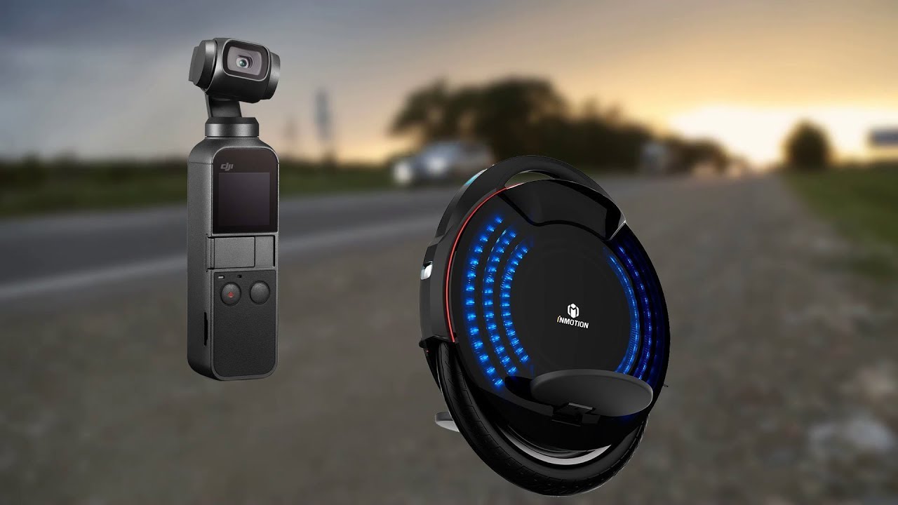 Inmotion V8 ~ First Riding Test Capture by Using DJI Osmo Pocket