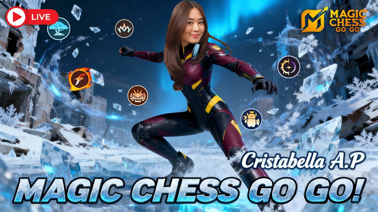 LIVE PUSH RANKED LAGI MAGIC CHESS GO GO - MCGG RANK MYTHIC GLORY #magicchessgogo #mcgg
