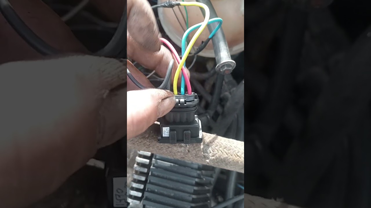 Ficha bobina de encendido,  corsa 1.6. ubicación de cables