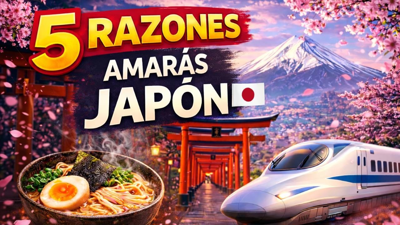 5 razones para viajar a Japón | el viaje que te va a enamorar