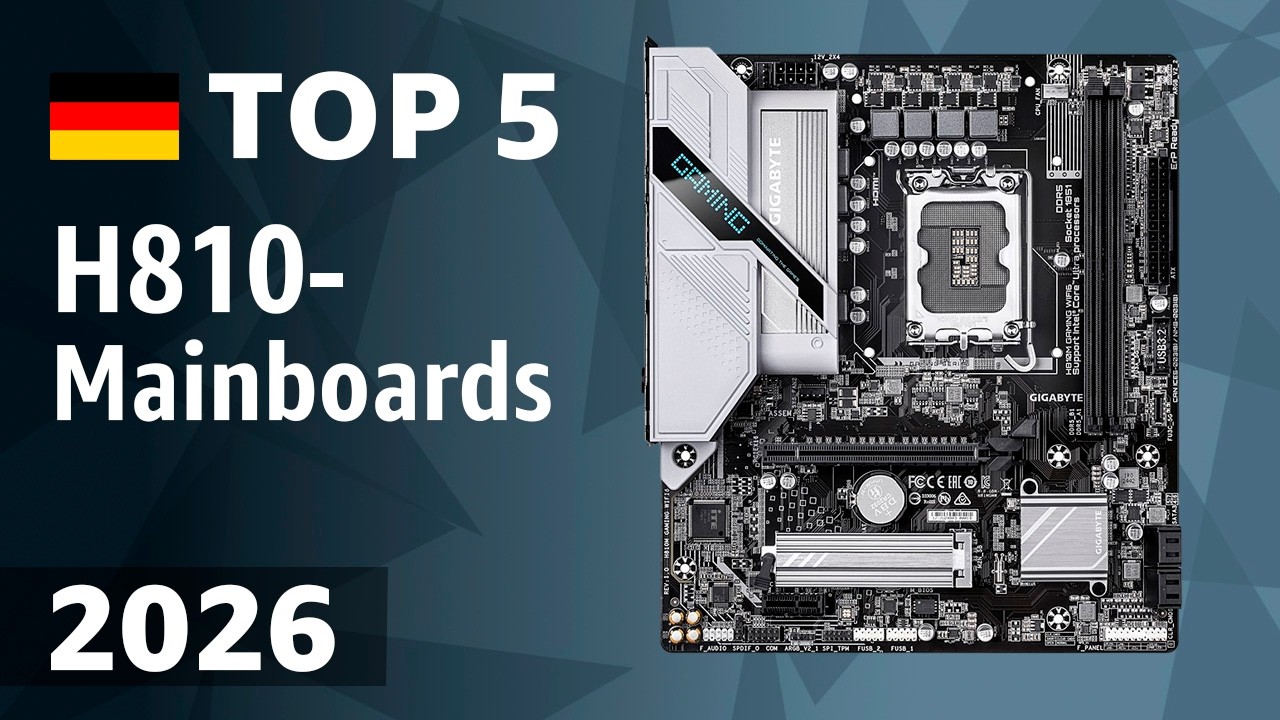 TOP&mdash;5. Beste H810-Mainboards. Test & Vergleich 2026