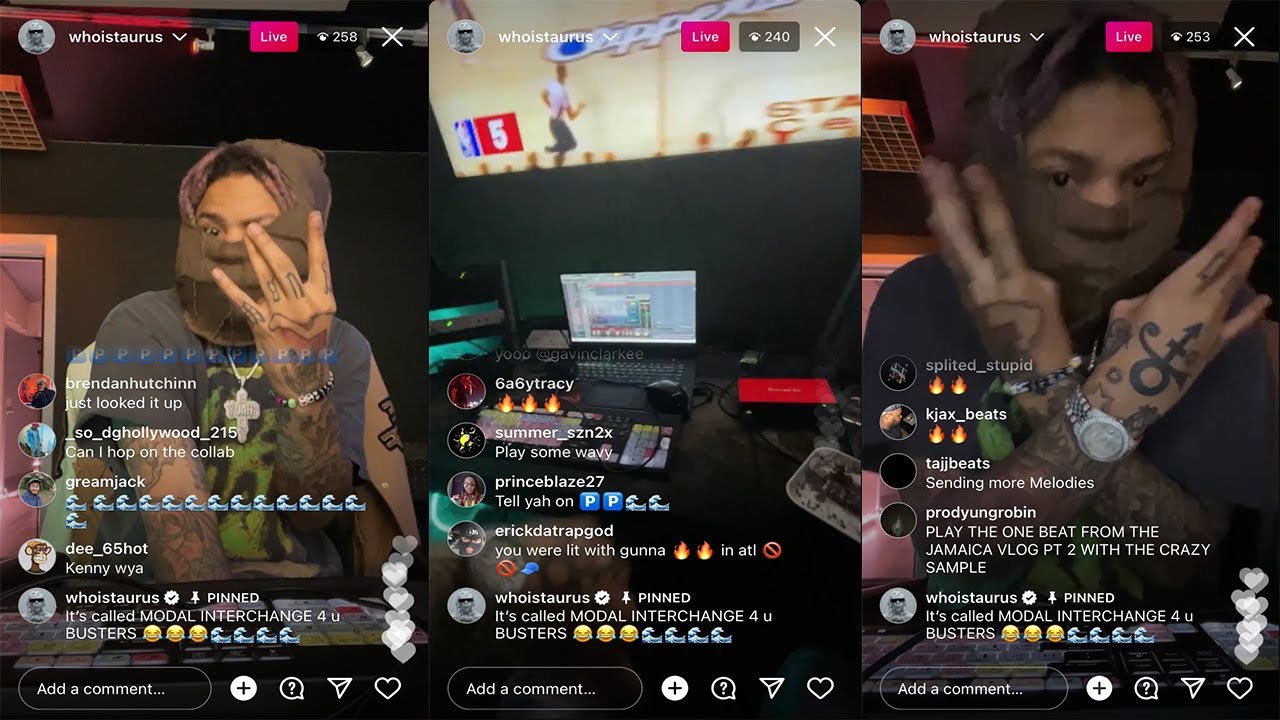 Gunna’s DJ/ Producer Taurus Playing Turnt Beats In The Studio