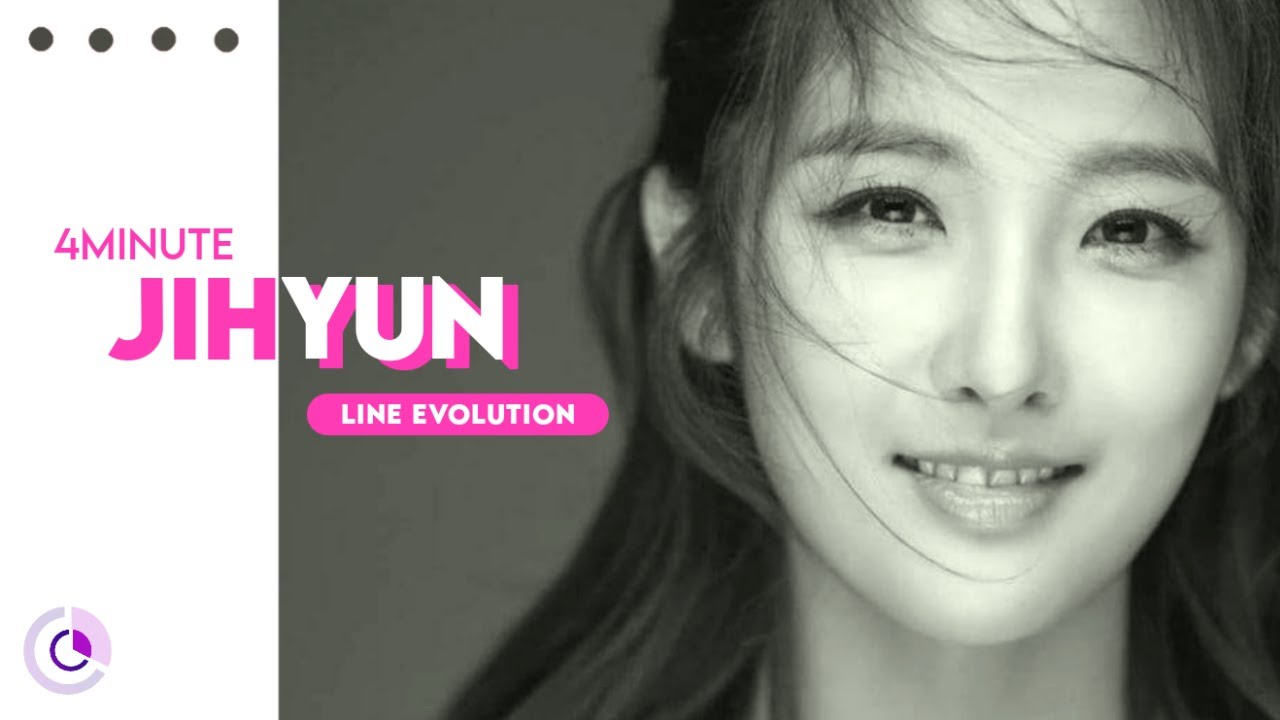 4MINUTE (포미닛) - JIHYUN (지현) ( Line Evolution ) (2009 - 2016)