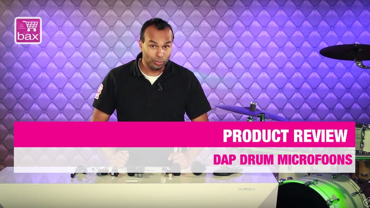 Review DAP Drum Microfoons | Bax Music