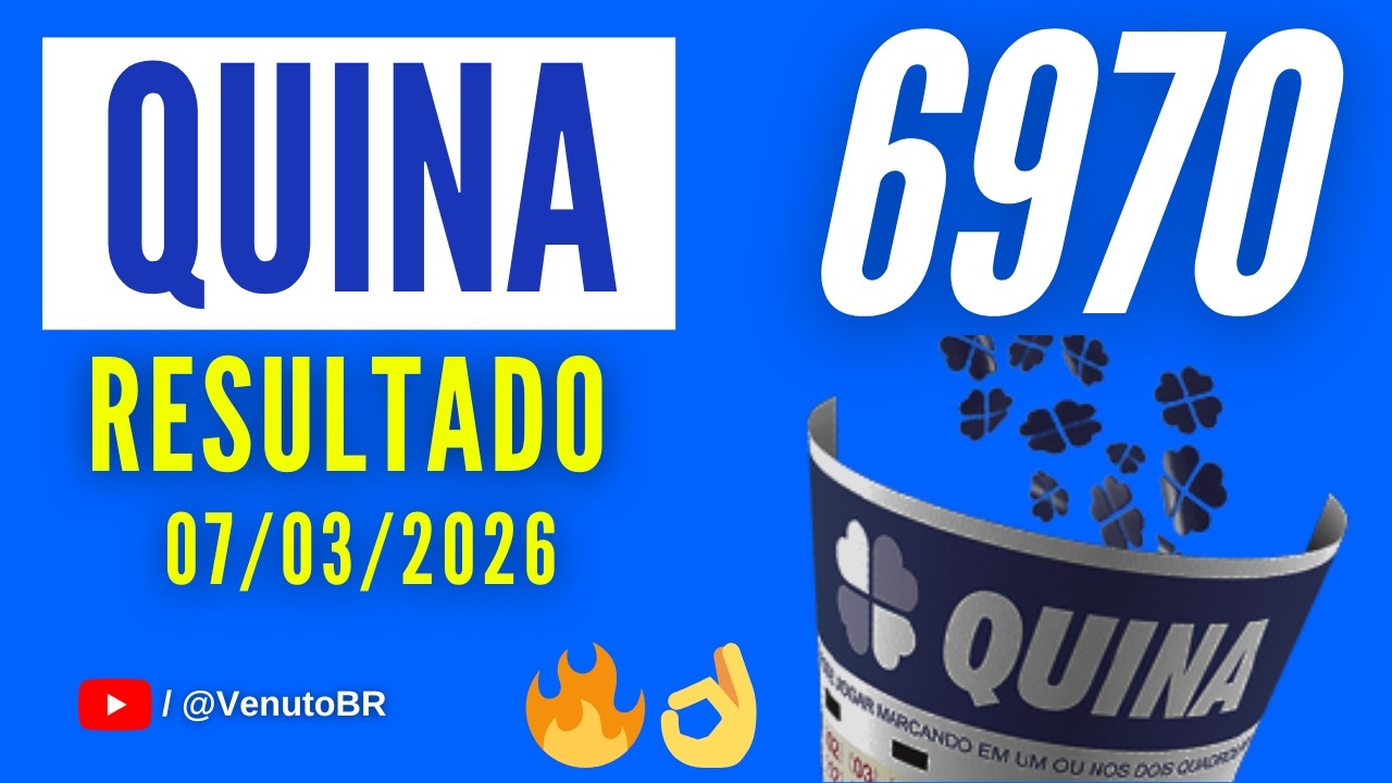 🍀 RESULTADO QUINA 6970