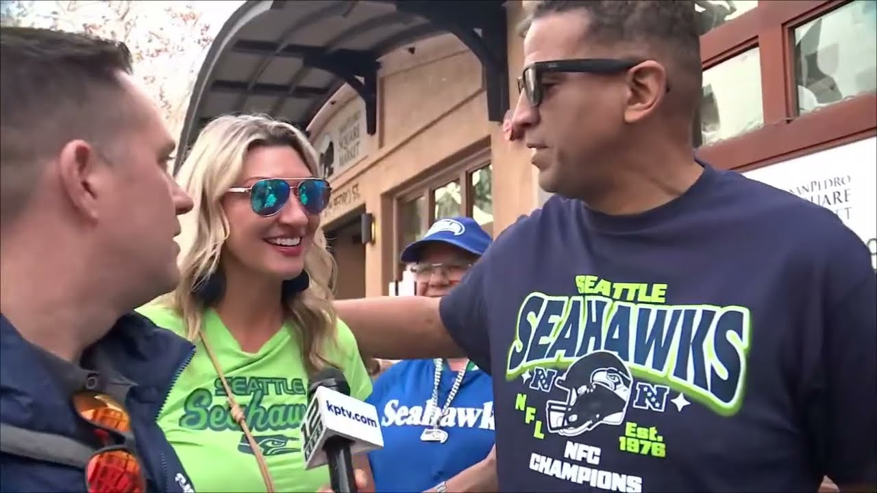 Seahawks hold pep rally in San Jose