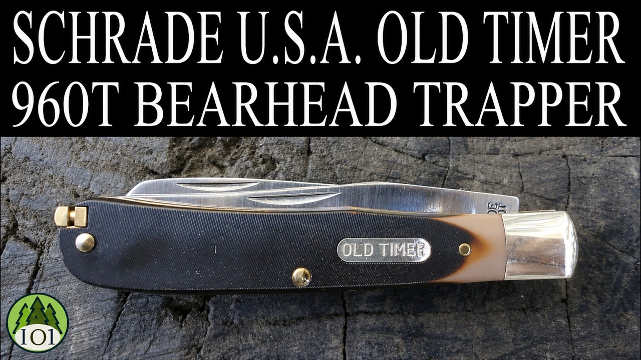 SCHRADE USA OLD TIMER 96OT BEARHEAD TRAPPER -🇺🇸- Episode 174