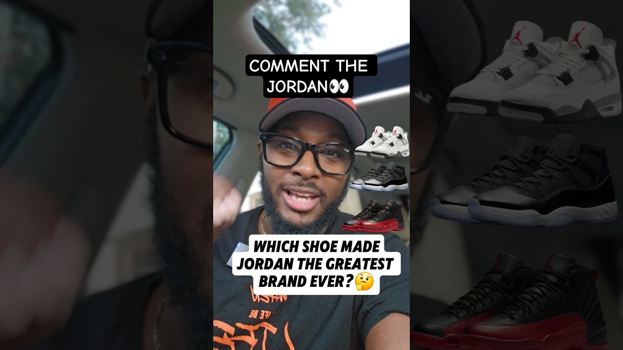 What Jordan Shoe Made the Brand Iconic?🤔  COMMENT BELOW! 