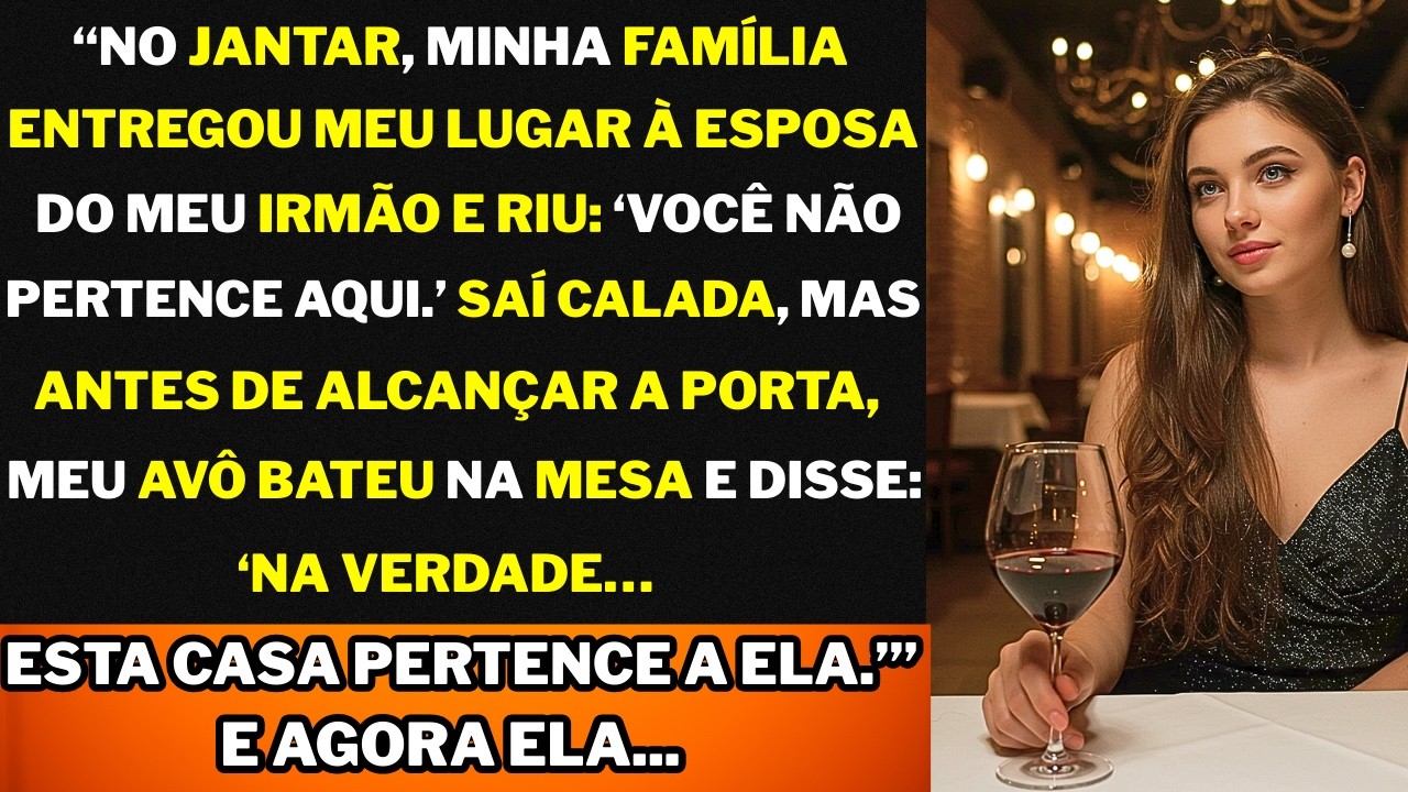 “No jantar, minha família riu de mim mas o que meu avô revelou depois fez todos...