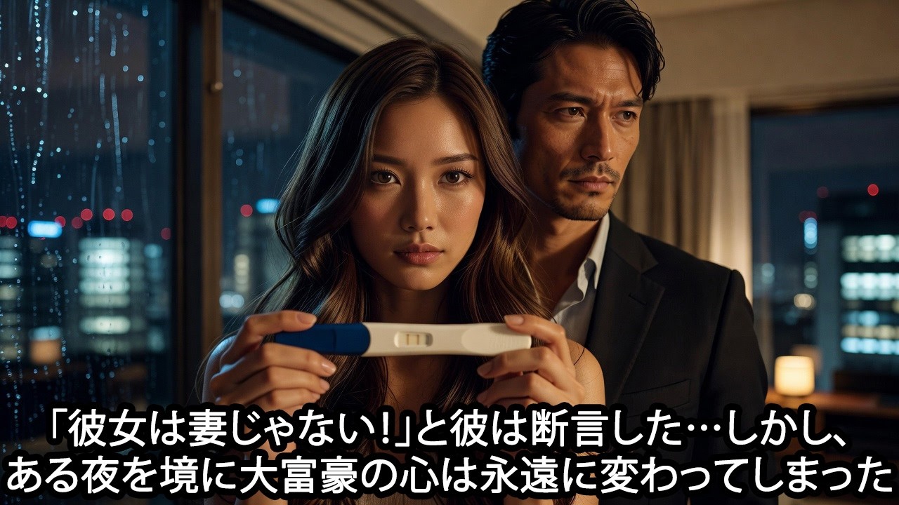 「彼女は妻じゃない！」と彼は断言した…しかし、ある夜を境に大富豪の心は永遠に変わってしまった