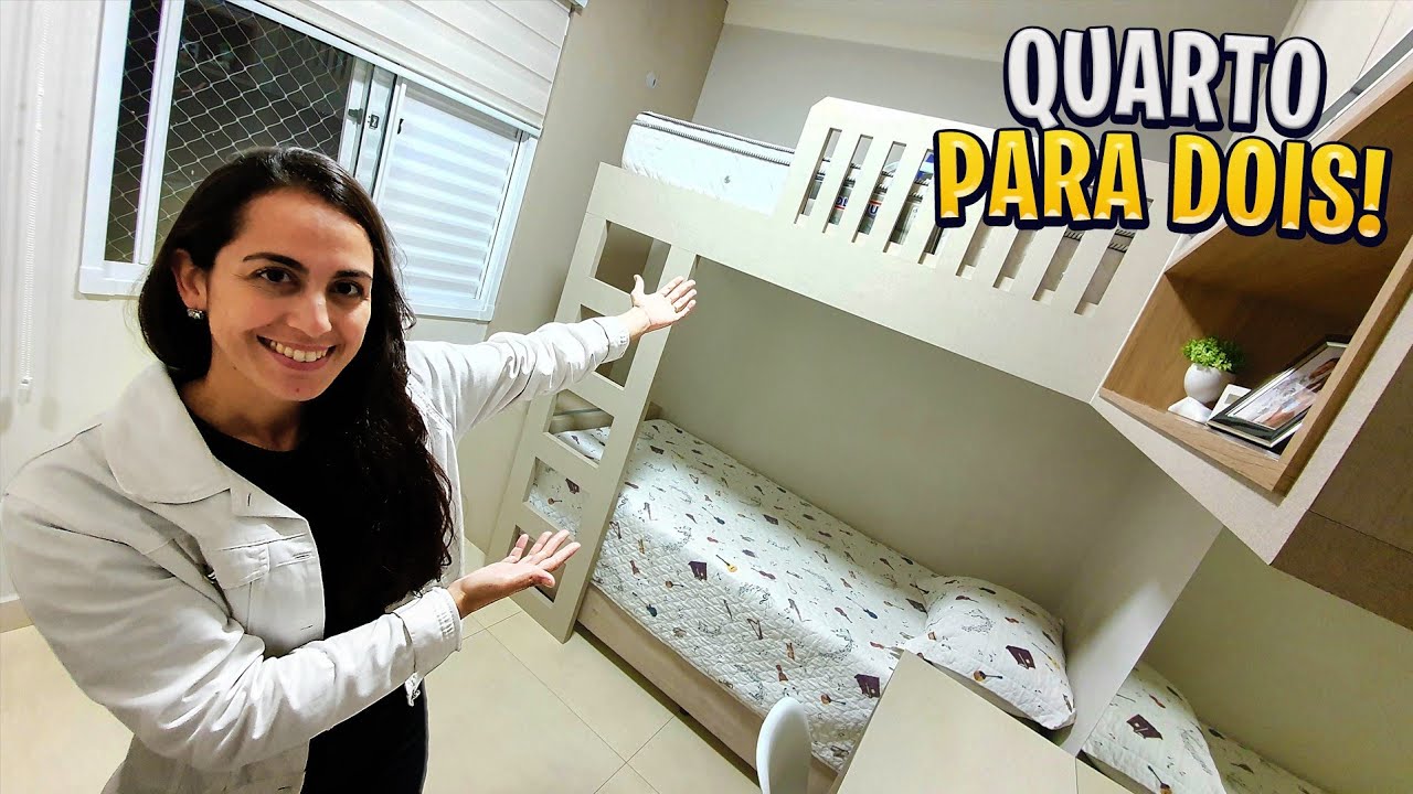 QUARTO PEQUENO DE 7 M2 *para dois irmãos*
