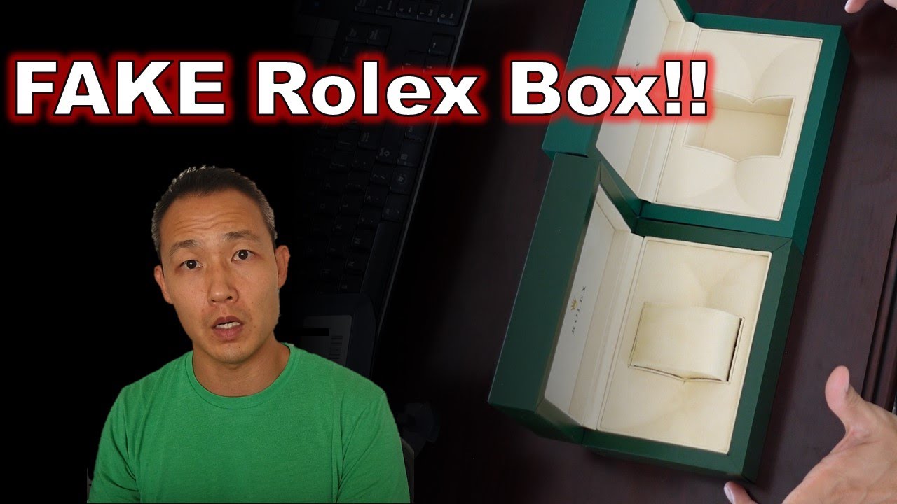 Fake Rolex Box!!!