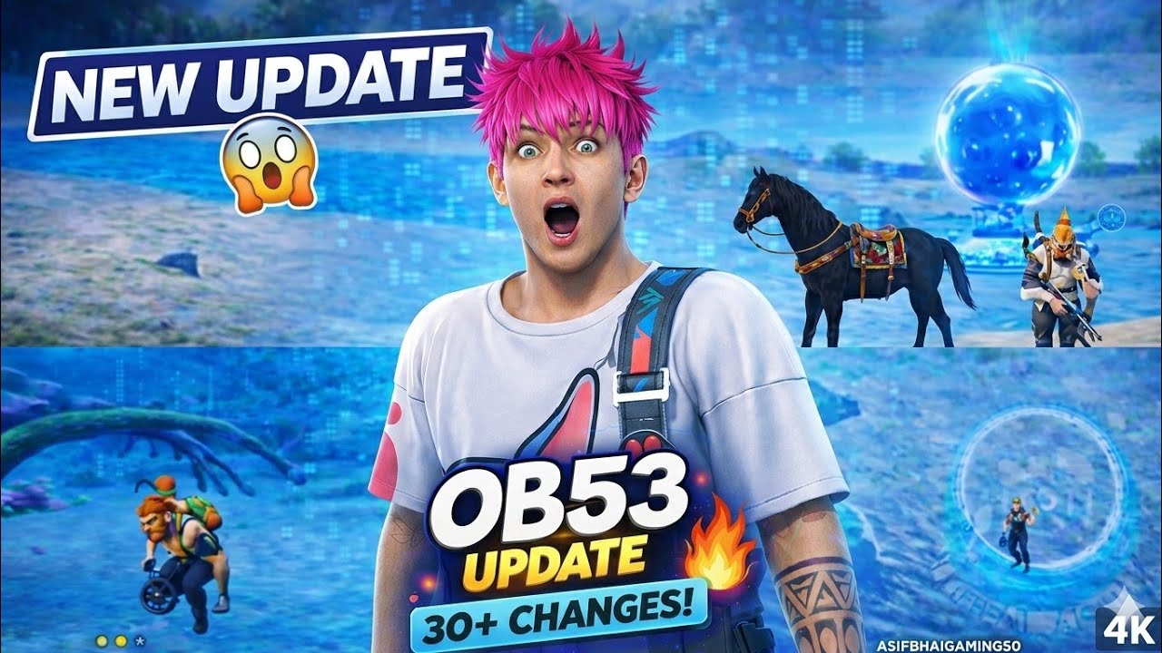 OB53 Update in Free Fire 😳 30+ Changes You Must Know!