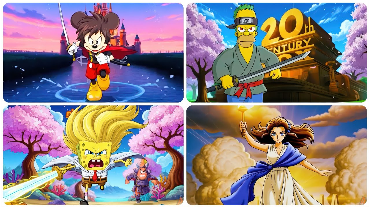Movie Studios in Anime Style