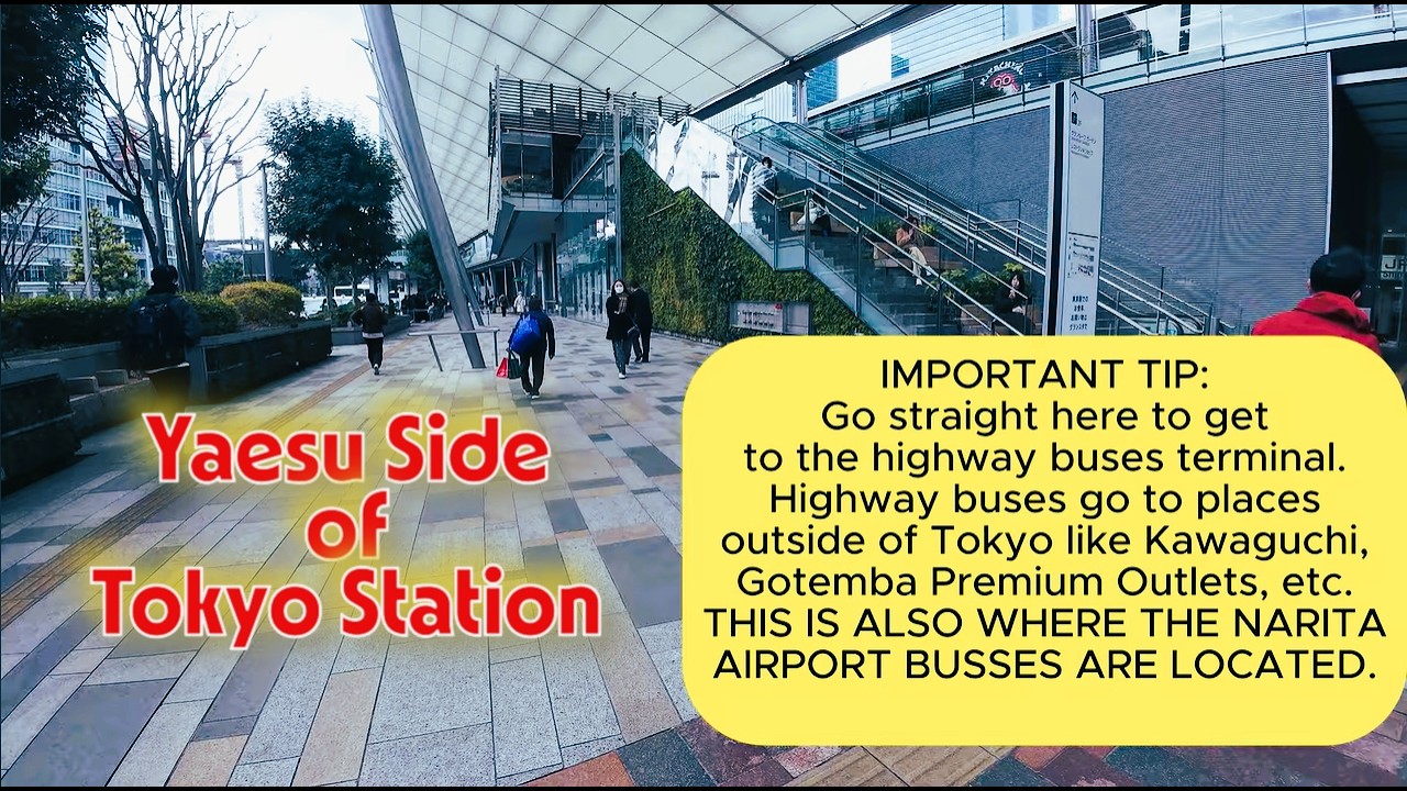 Tokyo Station YAESU Side Walkaround