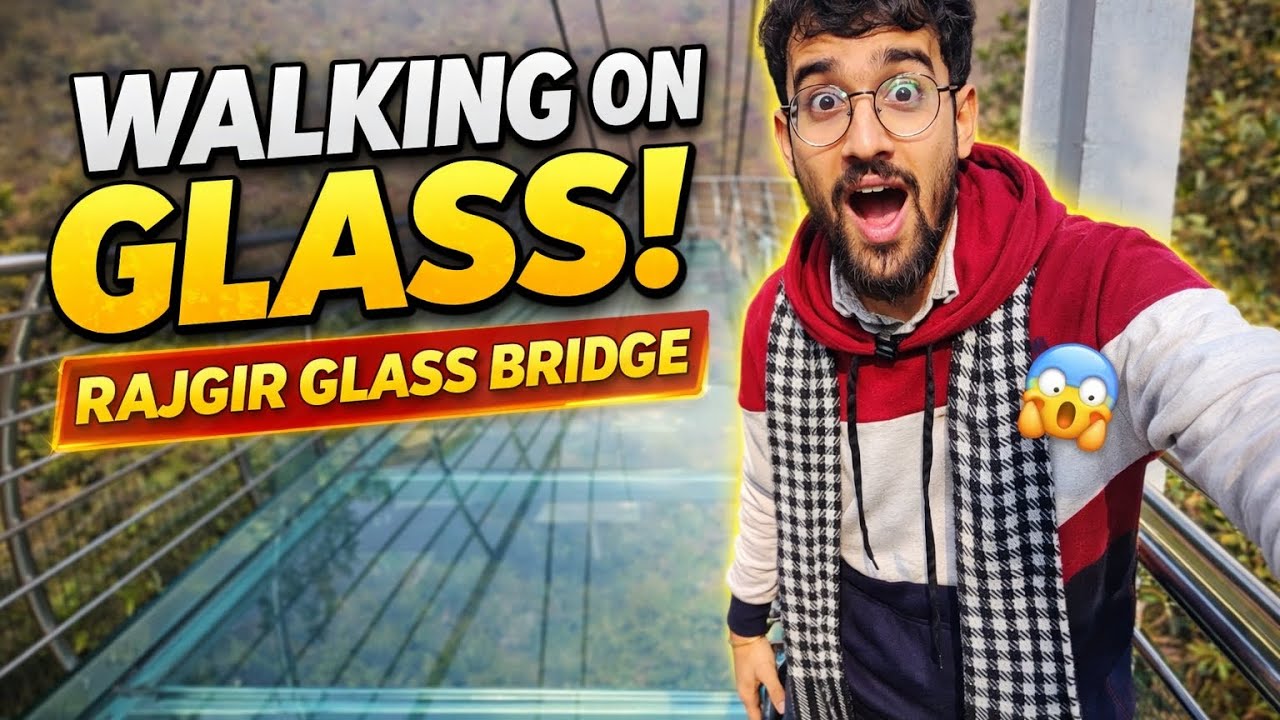 India's First hanging glass bridge 😱Part 1| Full Vlog | @Neerajinindia 