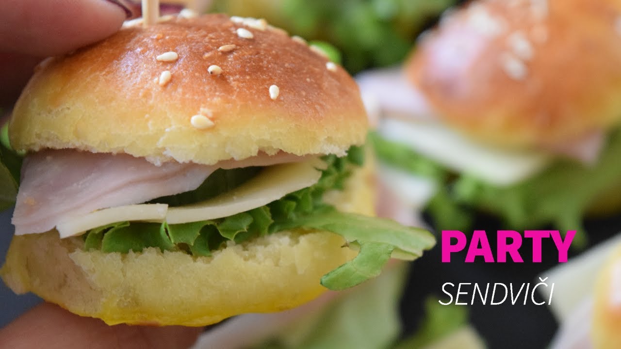 PARTI SENDVICI KAO PREDJELO / FINGER FOOD SANDWICH