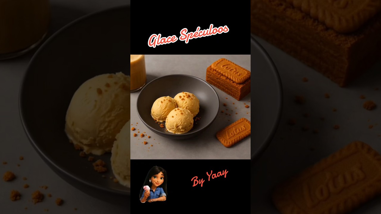 🍦 Glace Spéculoos Maison avec la Ninja Creamy Deluxe (Recette Ultra Gourmande !)