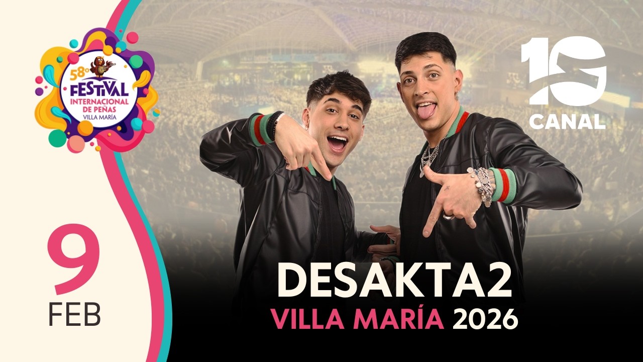 DESAKATA2 en Villa María 2026 | Festival Internacional de Peñas