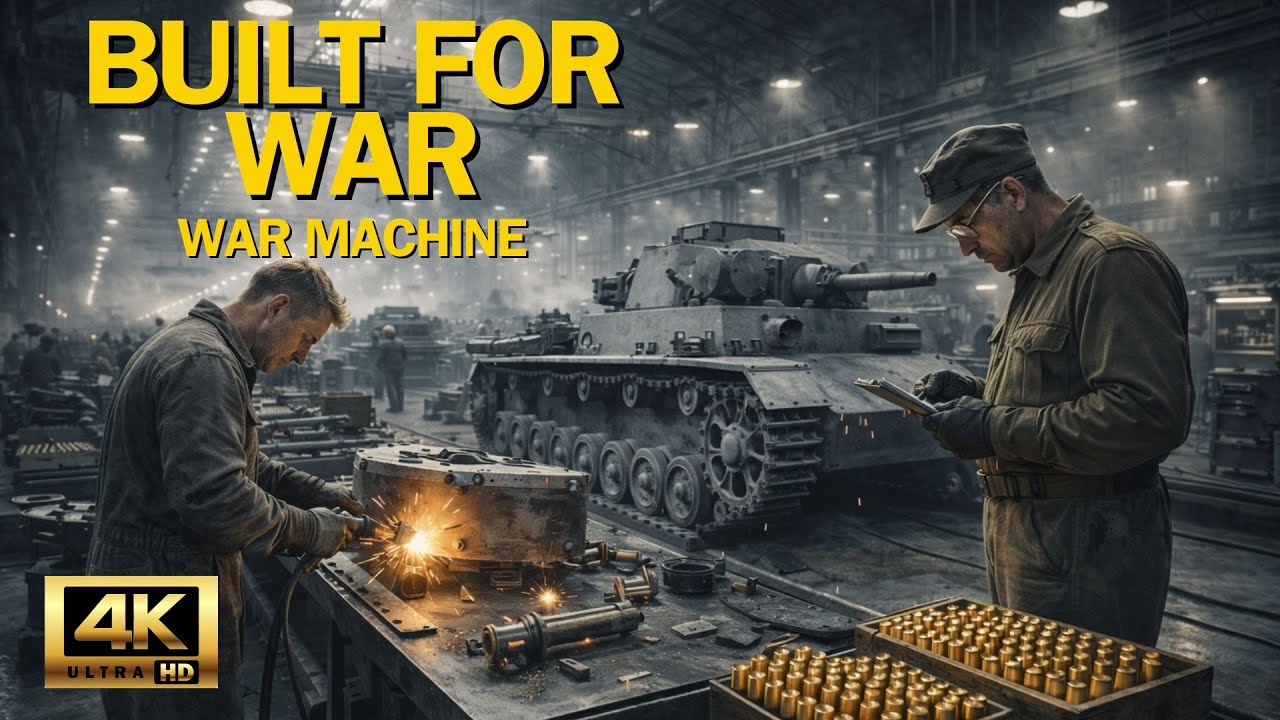 Inside German Tank Factories: How 20,000 Workers Built Panzer IVs Around the Clock (1941–1944)