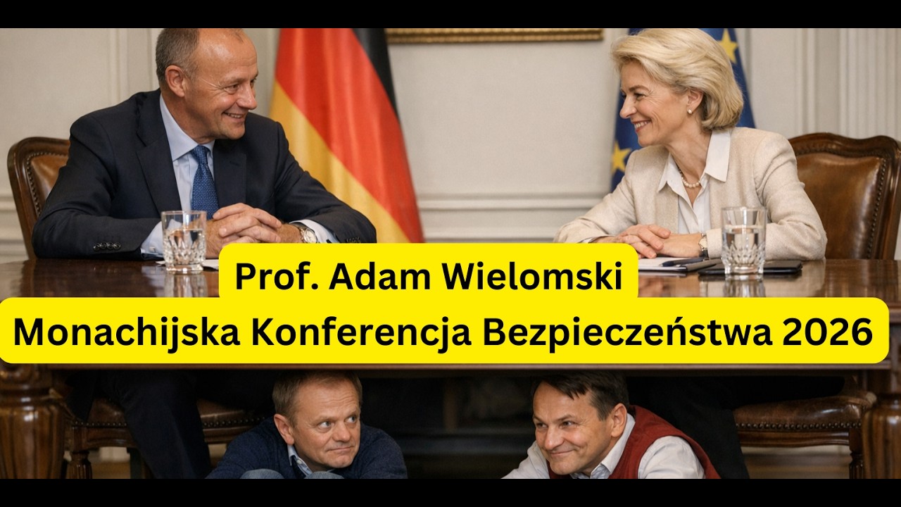 Narcystyczny samozachwyt Europy. Monachijska Konferencja Bezpieczeństwa 2026 - prof. Adam Wielomski