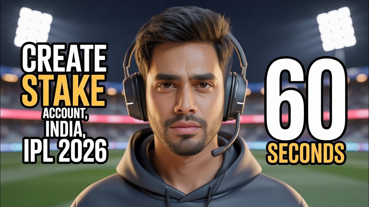 Stake Account Registration India 🇮🇳 | IPL 2026 | Create in 60 Seconds #IPL2026STAKE #STAKEINDIA