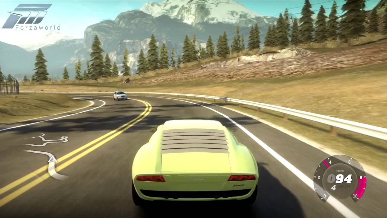 Forza Horizon - 2006 Lamborghini Miura Concept - Auto Show And Test Drive