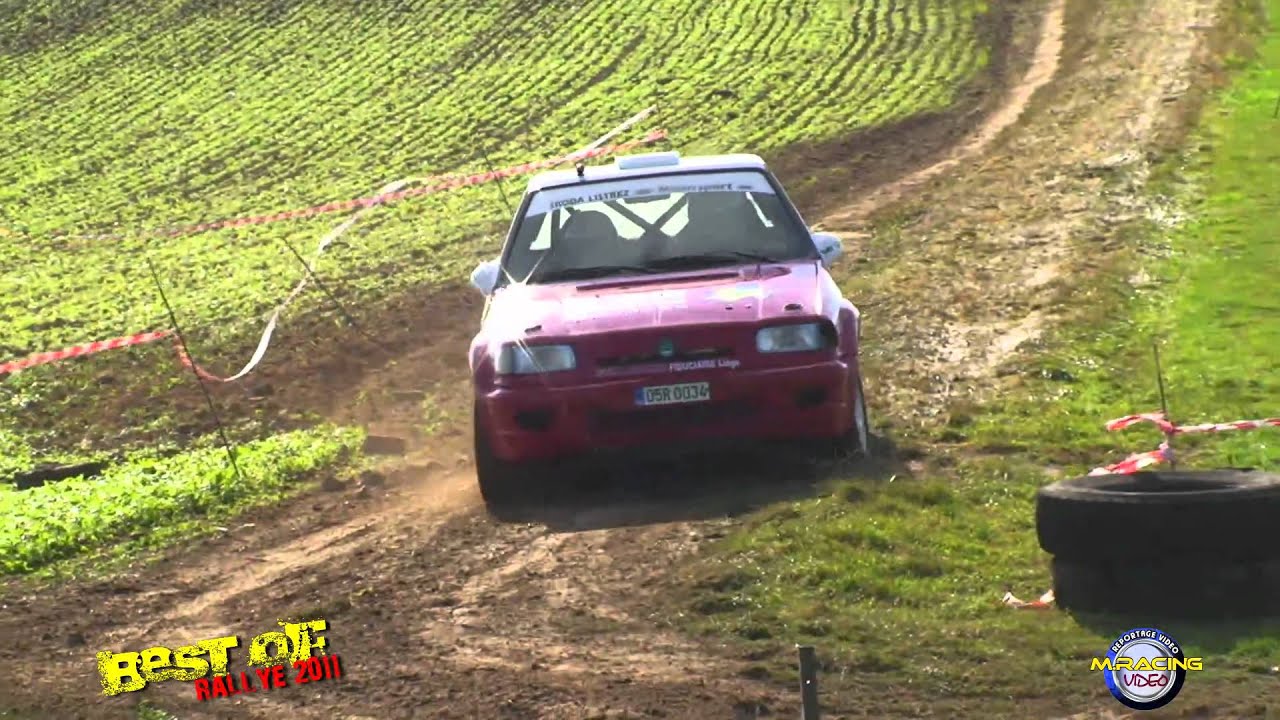 CRASHES AND SLIDES BEST OF  RALLY BELGIUM 2011