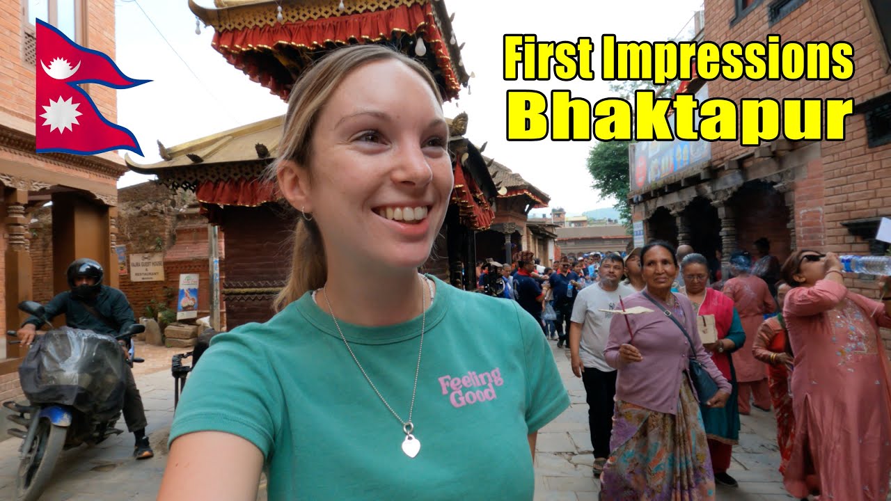 Nepals Most Beautiful City | Bhaktapur, Kathmandu Valley | Tibetan Food, Durbar Sq and more!
