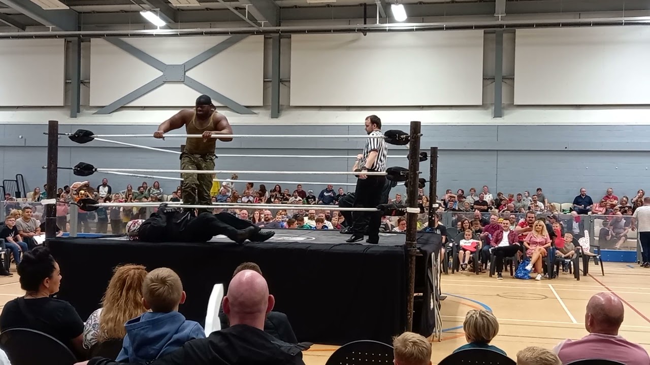 TRIPLE THREAT MATCH, TOKYO JOE  VS BIG BUBBA D  VS TINY IRON