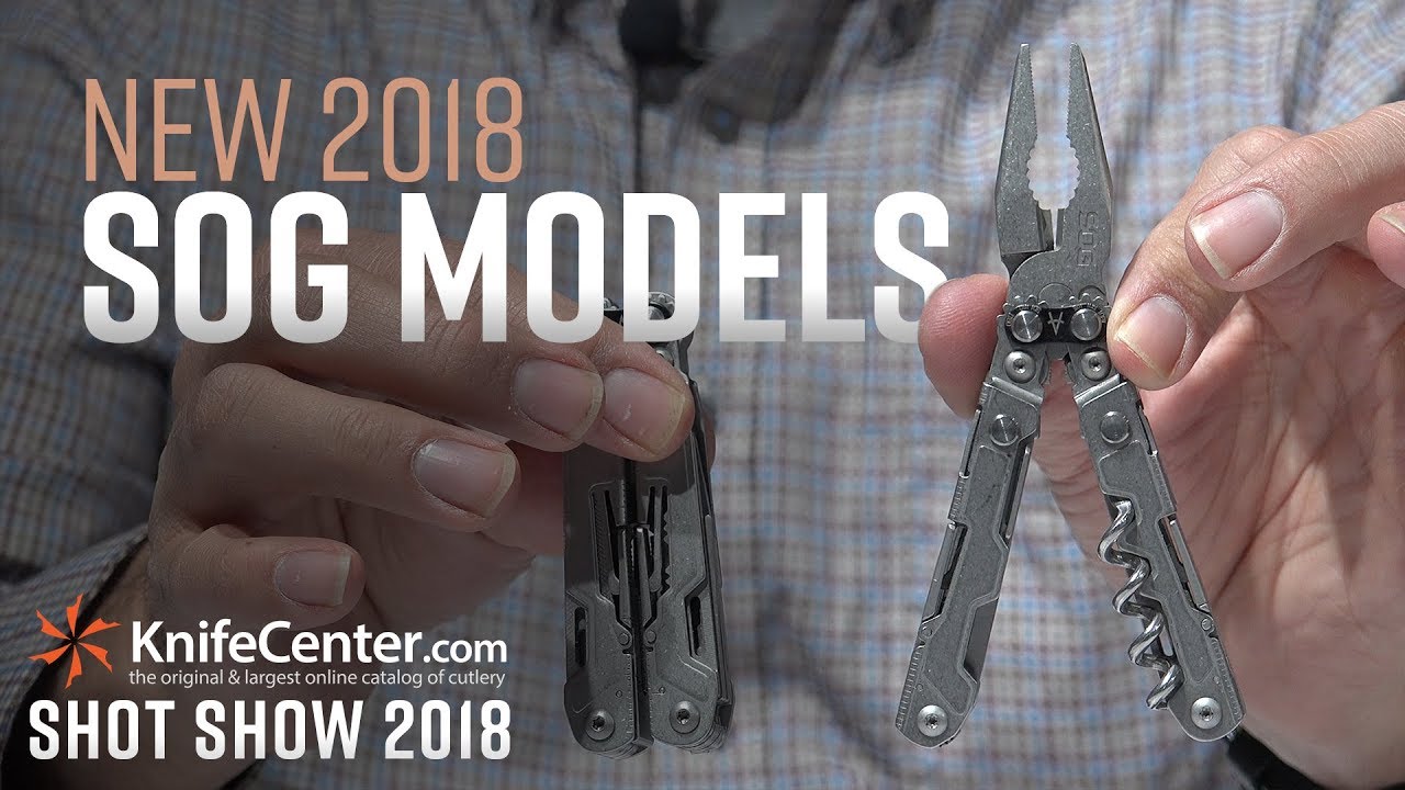 SHOT Show 2018: New SOG Models