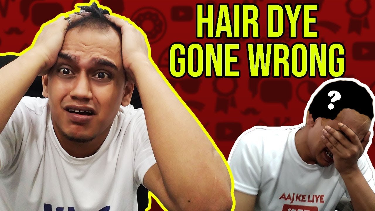 FIRST TIME HAIR DYE FOR YOUTUBE