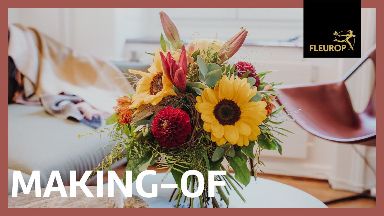 Making-of: «Blumenstrauss des Monats August»