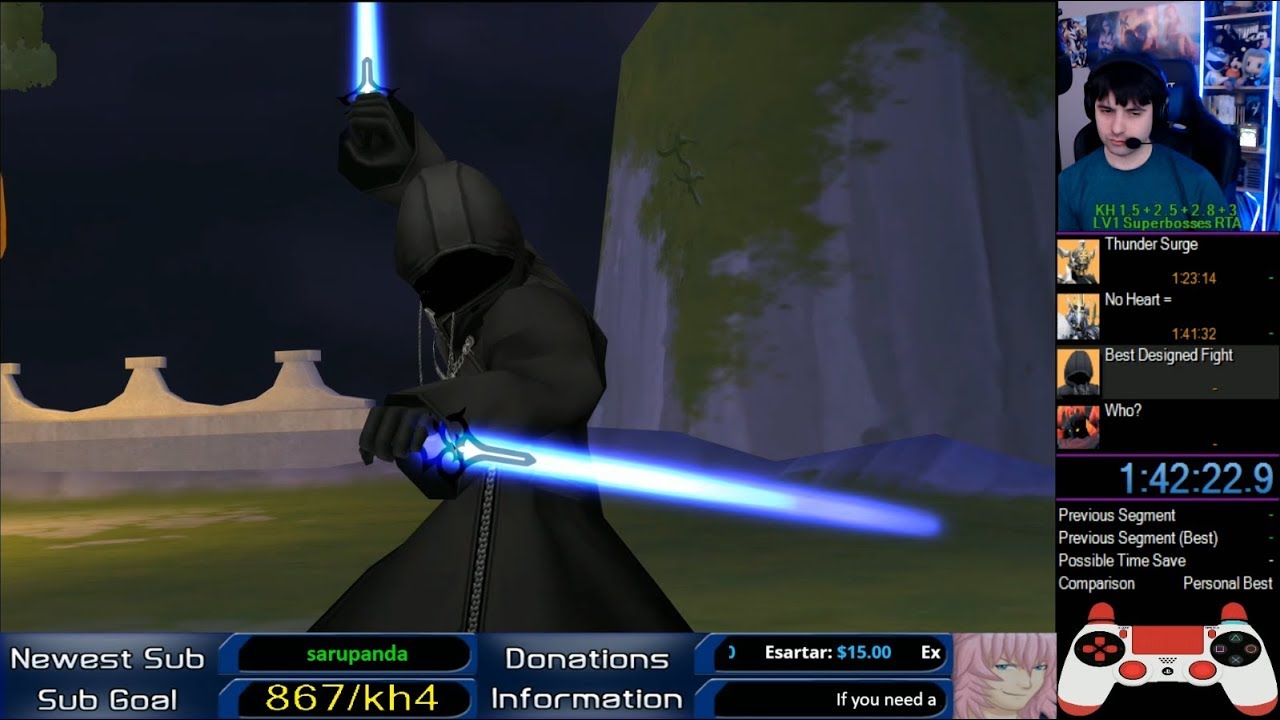 Kingdom Hearts Series - LV1 Superbosses RTA