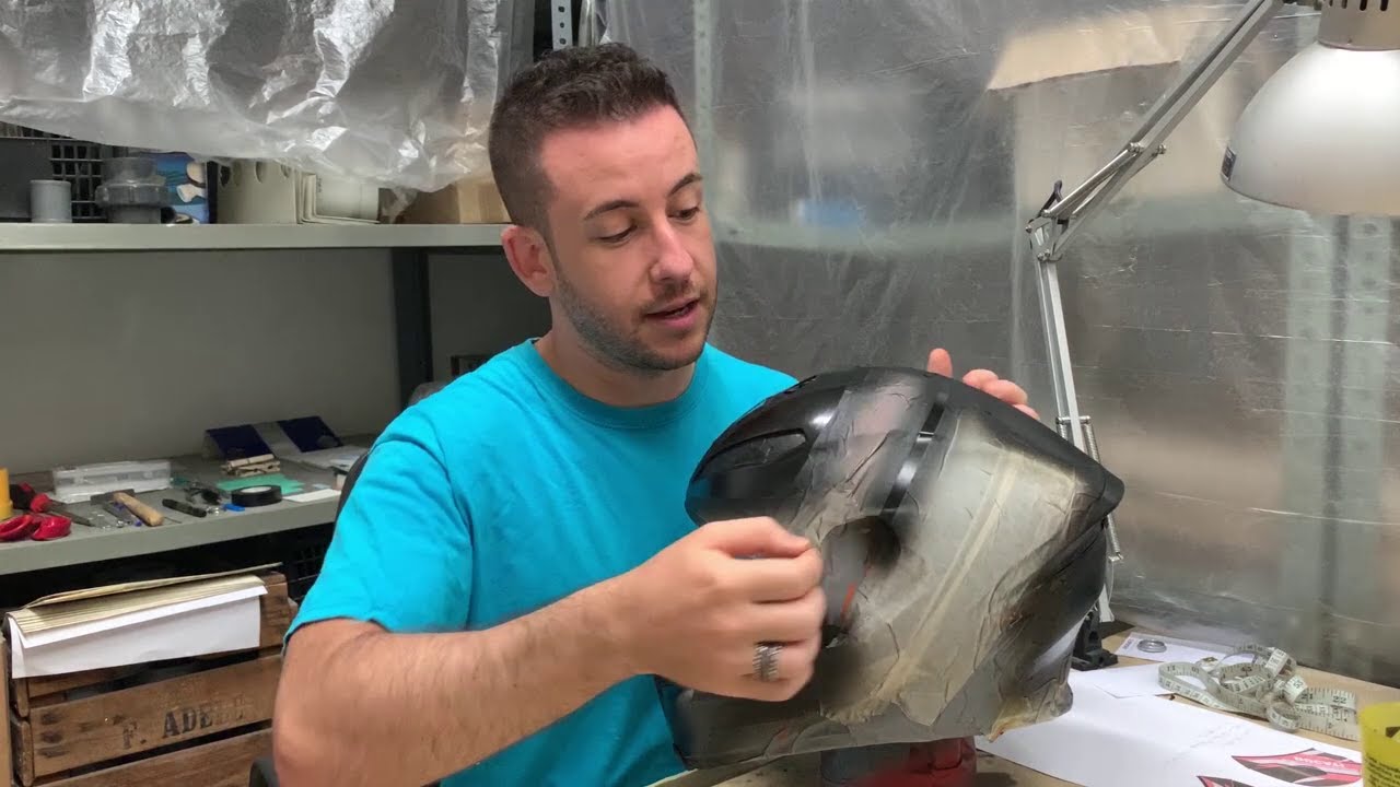 Aprende a pintar un casco 3r parte