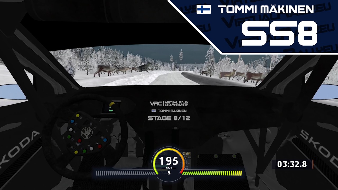 FULL ONBOARD - SS8 Tommi Mäkinen | VRC Arctic Lapland Rally 2026