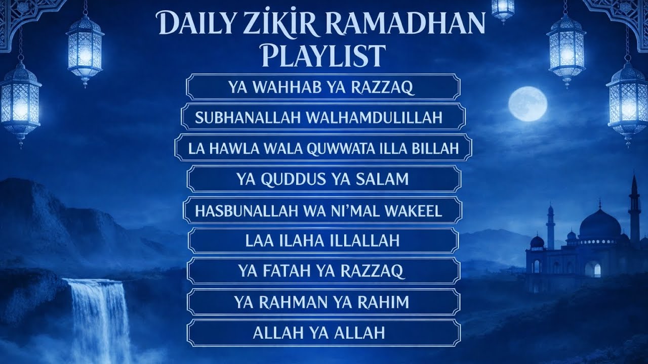 DAILY DHIKIR – Close Your Eyes and Remember Your Sins… May Allah Forgive Us” 