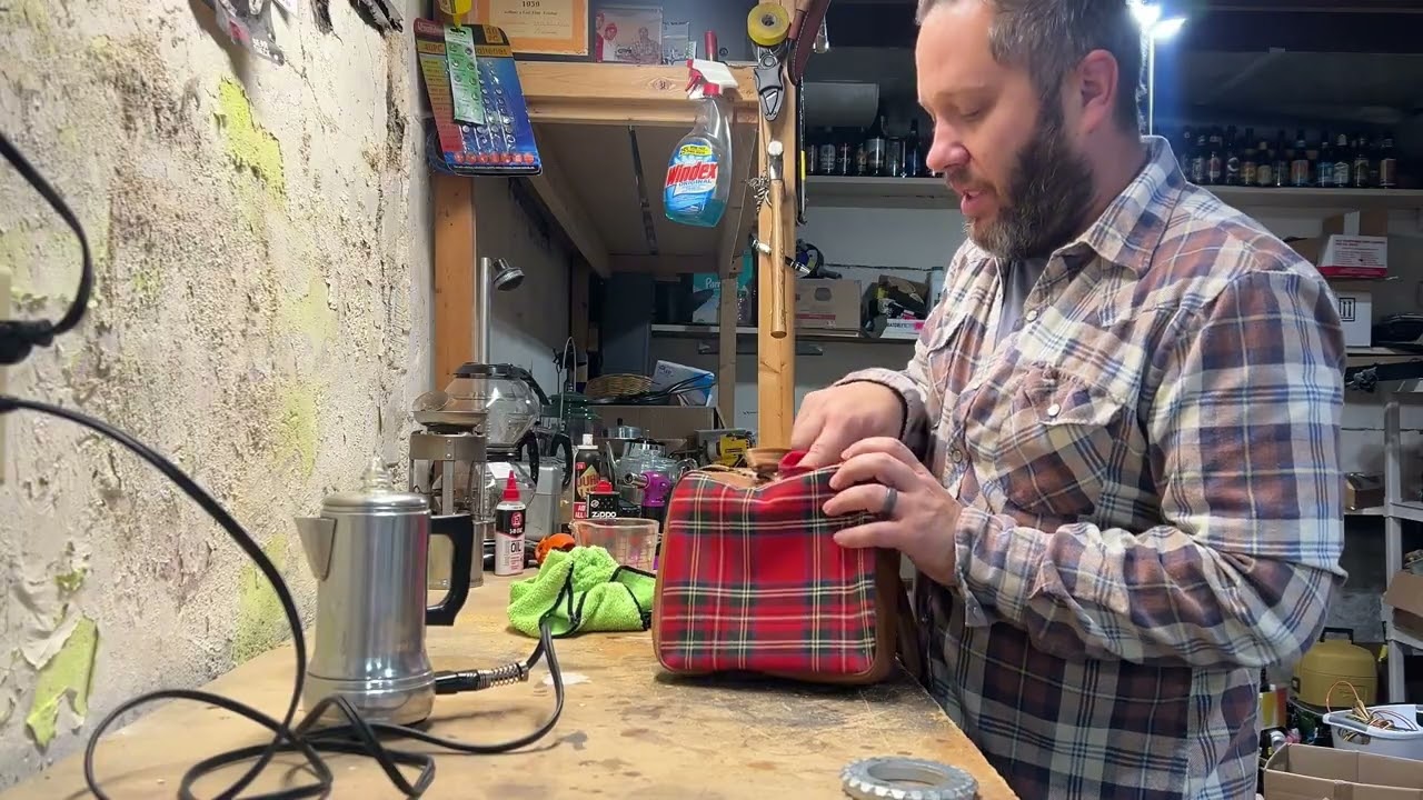 Saturday morning travel percolator coffee 