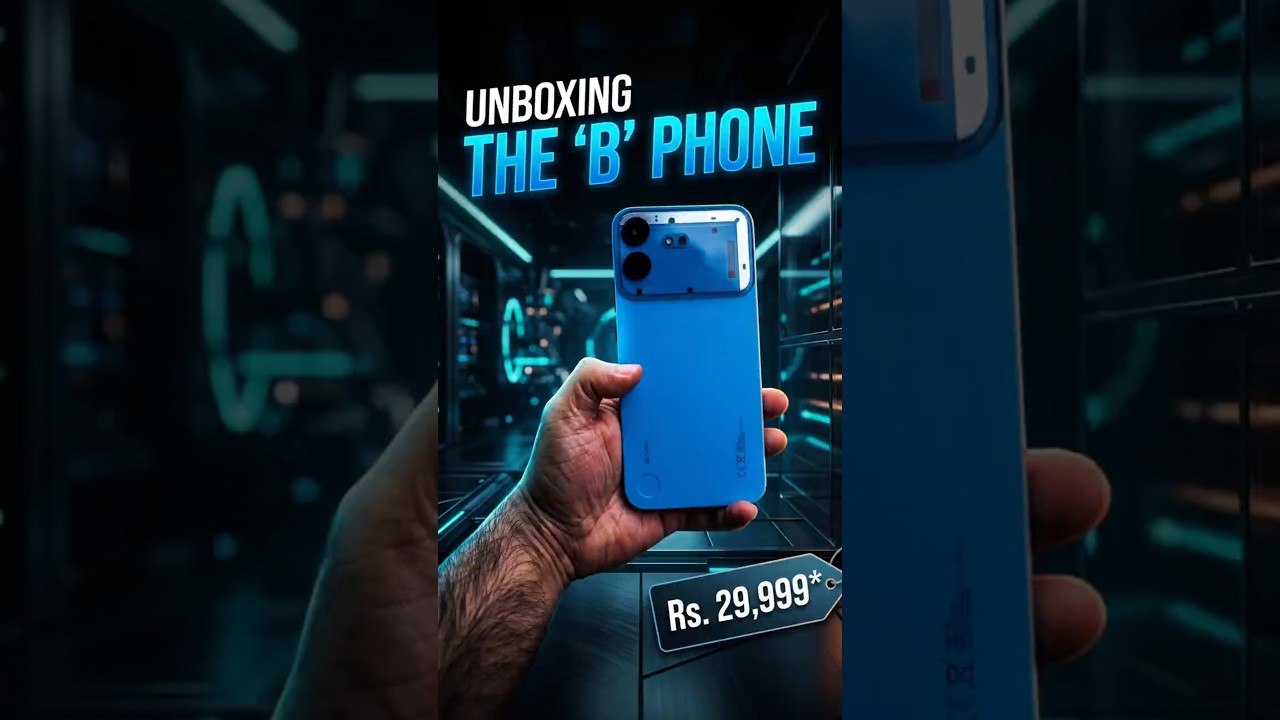 Nothing Phone (4b) Unboxing: 6000mAh Battery, IP64 & OIS Camera at ₹29,999