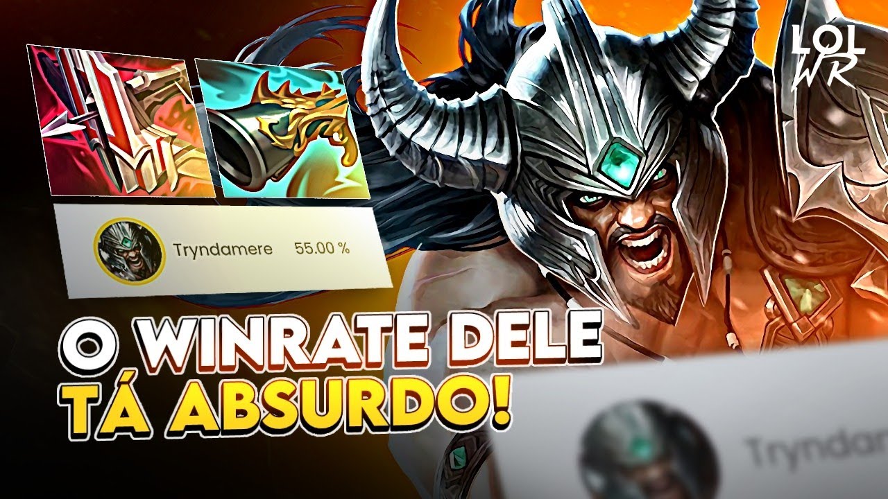 TRYNDAMERE SE TORNOU UM DOS MELHORES JUNGLERS COM AS MUDANÇAS! | LoL Wild Rift
