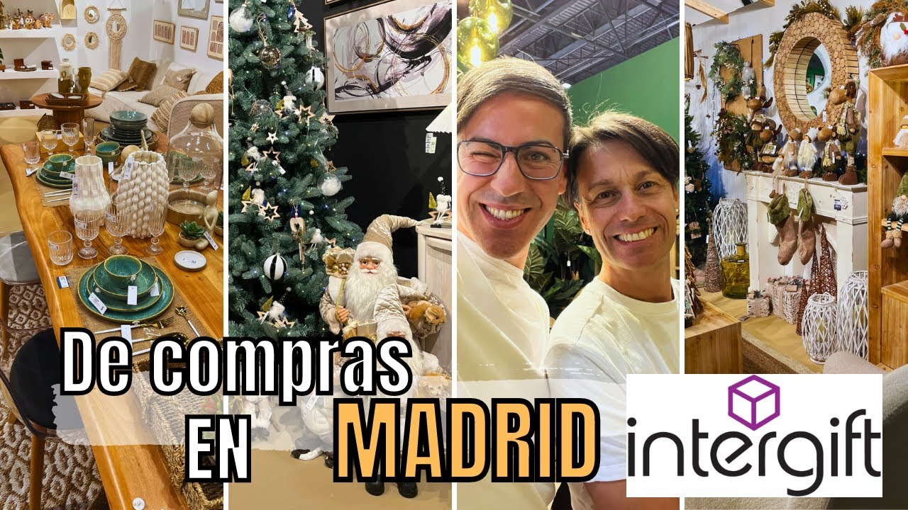 24 HORAS EN MADRID VISITANDO INTERGIFT, PARA ENCONTRAR LA MEJOR DECORACIÓN! ORJO'S HOME