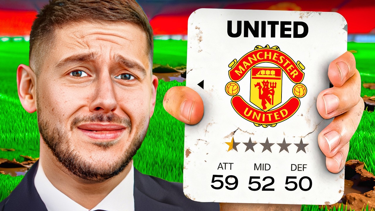 J'ai 5 SAISONS pour SAUVER Manchester United sur FC 26 !