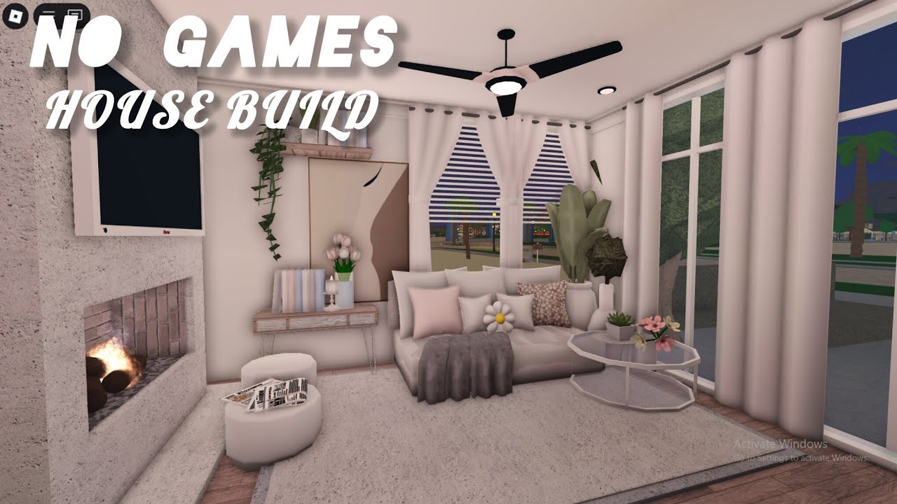 BLOXBURG | 20K! MODERN STARTER HOUSE | BLOXBURG SPEED BUILD,