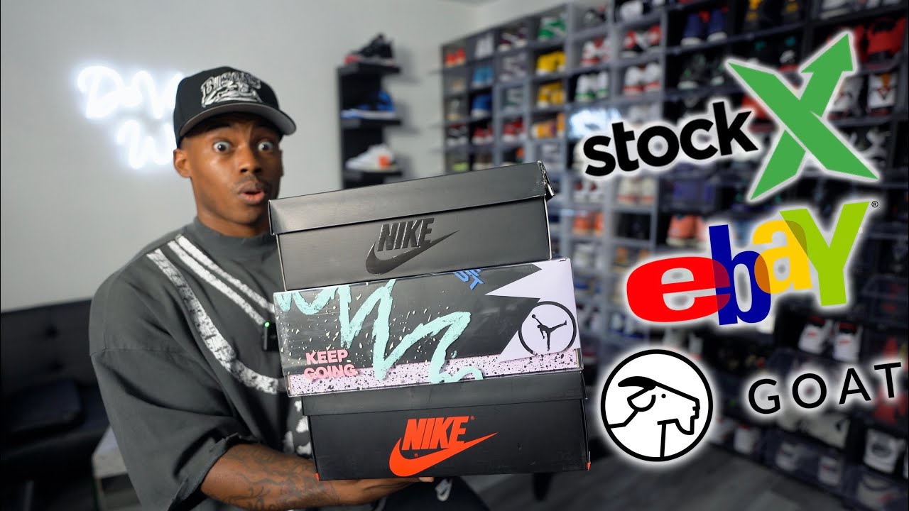 FINAL VERDICT! I Tried STOCK X vs EBAY vs GOAT! Which Is The BEST Sneaker Buying APP In 2024?