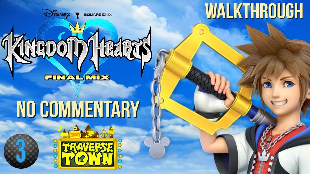 Kingdom Hearts: Final Mix Walkthrough Episode 3 *No Commentary*