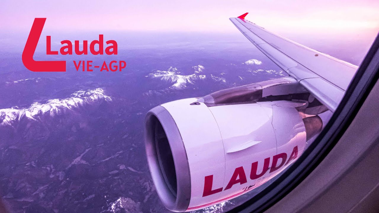 ASTONISHING PINK SUNRISE - Lauda Vienna to Malaga | Airbus A320 tripreport